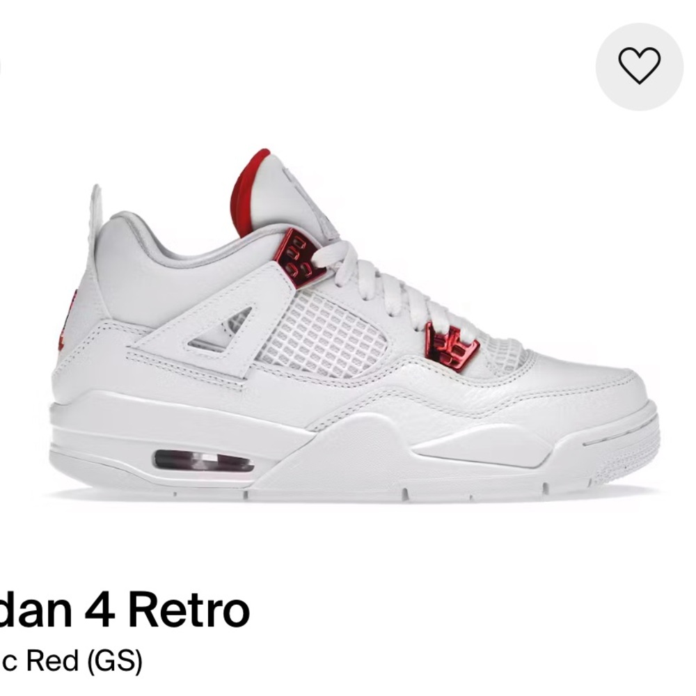 Jordan 4 Retro Metallic Red